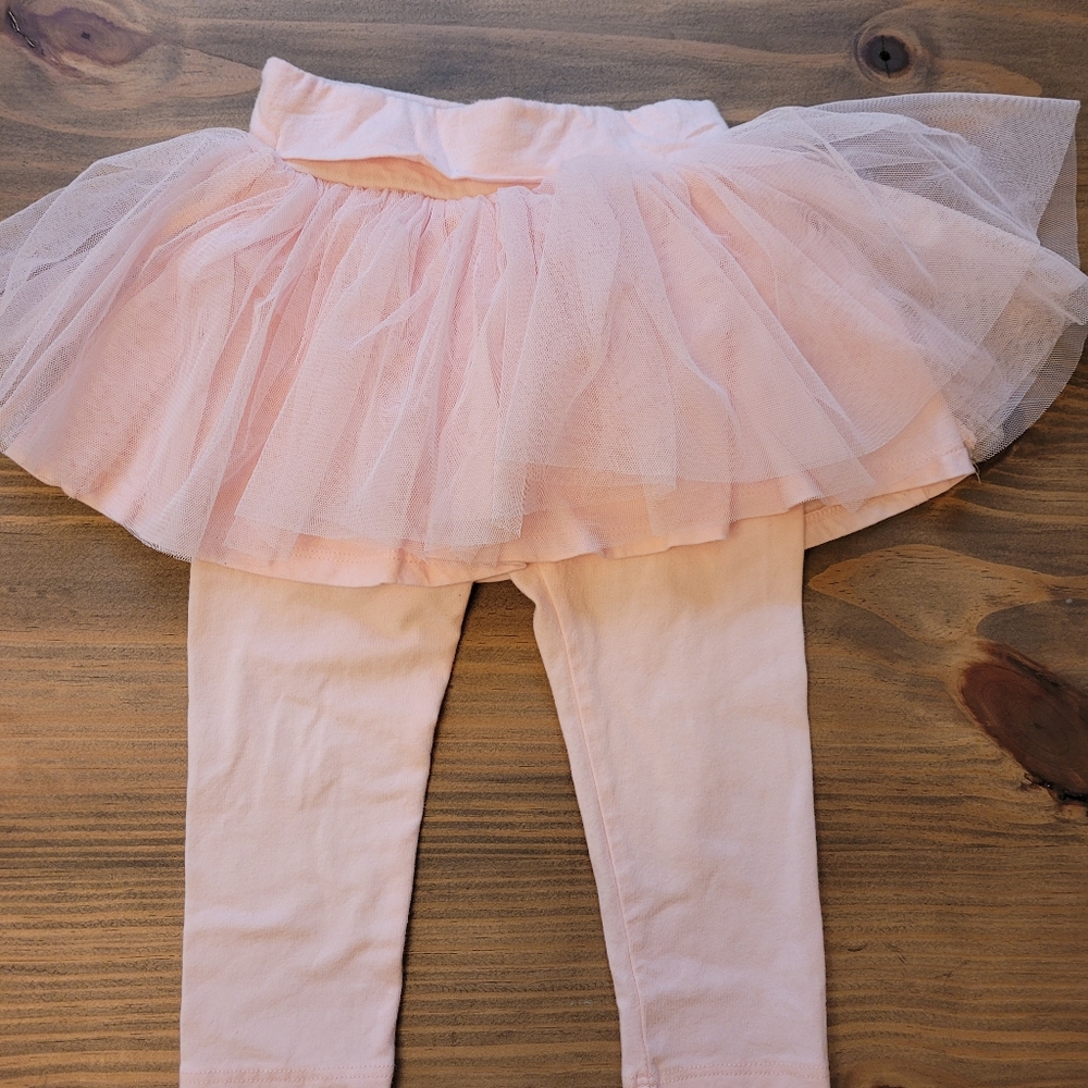 Baby GAP Pink tutu legging pants